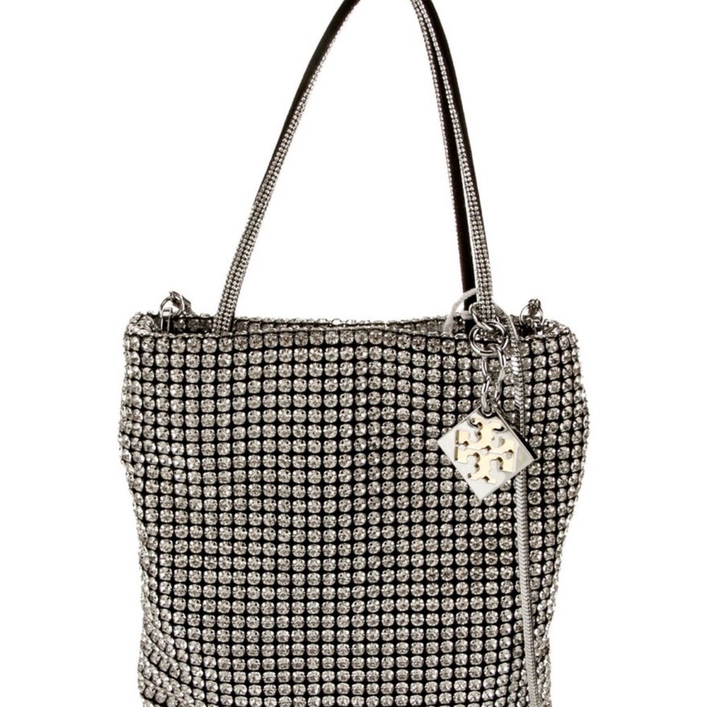 TORY BURCH CRYSTAL NIGHT OWL MINI BAG NWOT - Picture 6 of 8
